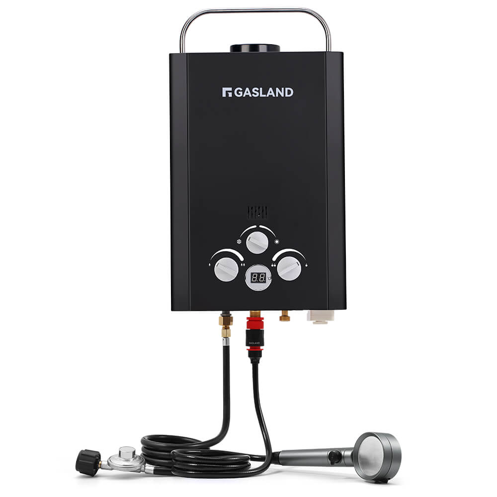 GASLAND Portable Propane Tankless Water Heater - 1.58GPM 6L Digital Screen