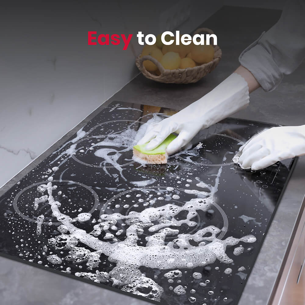 GASLAND 77cm 4 Burner 6600W Pro Style Built-in Electric Ceramic Cooktop-CH77BFN-GASLAND Chef