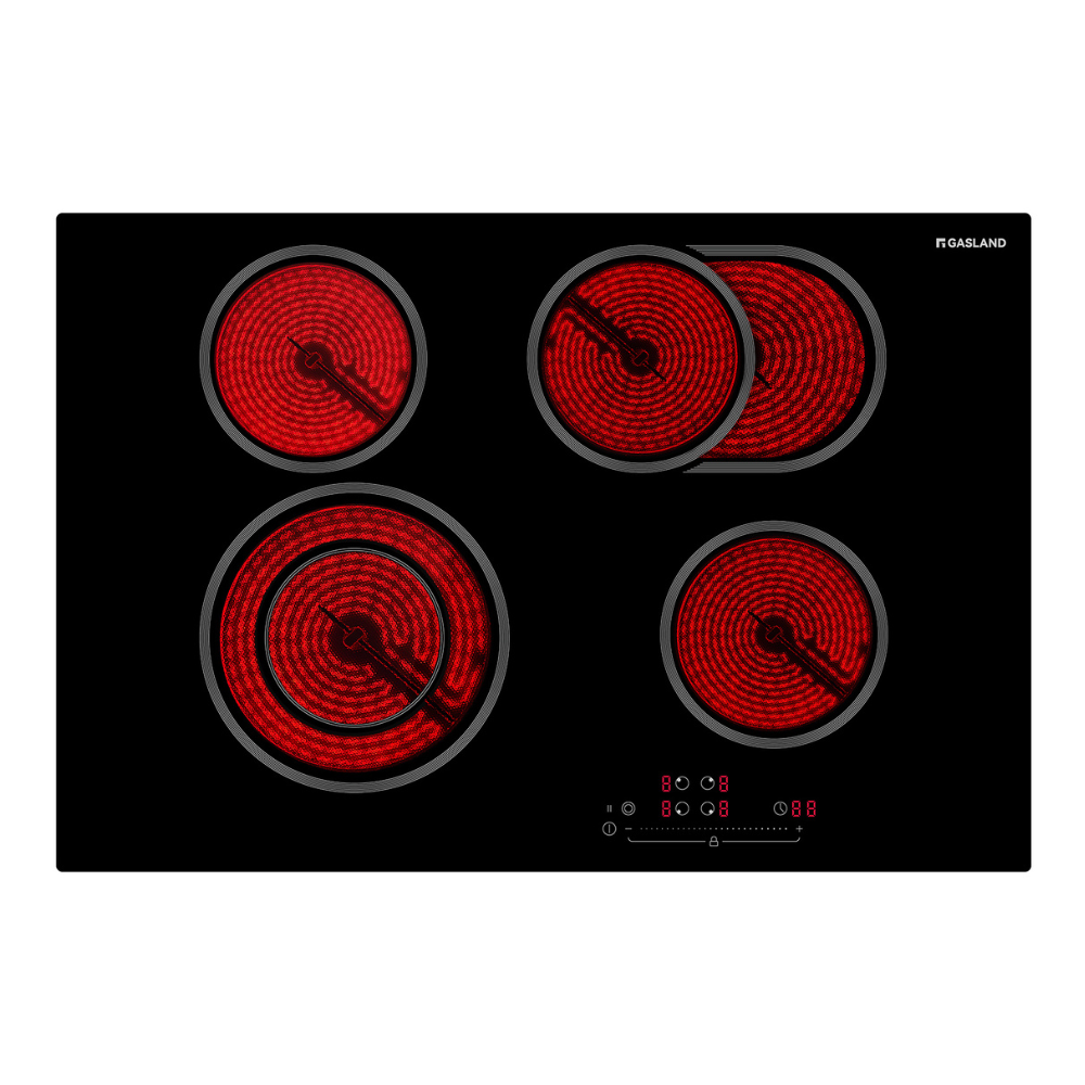 GASLAND GASLAND 77cm 4 Burner Electric Ceramic Cooktop - 6600W Sensor Touch Control