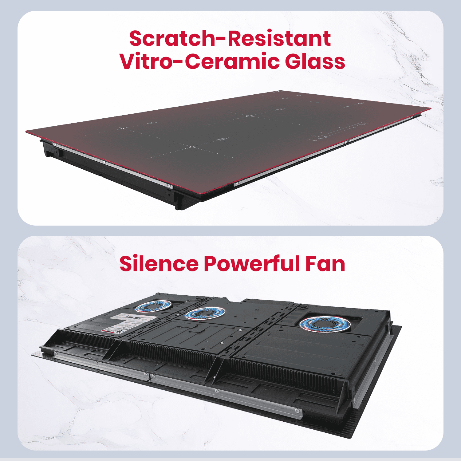 GASLAND 90cm 5 Burner Ultra Power Slider Touch Control Electric Induction Cooktop-IH90BF-GASLAND Chef