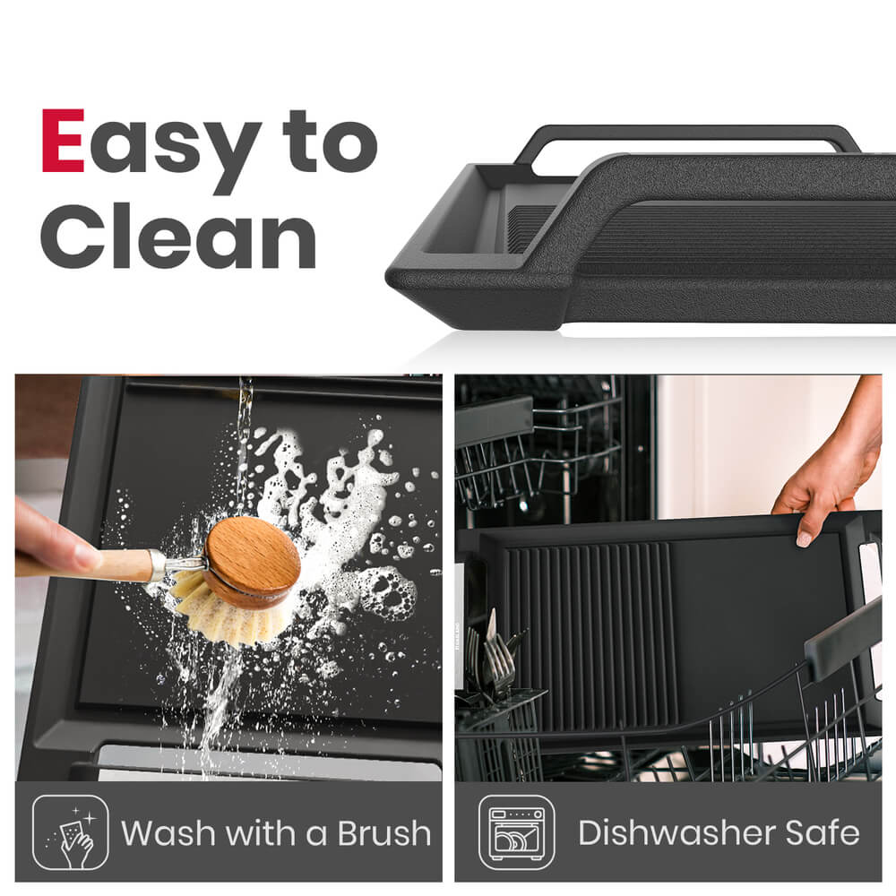 GASLAND GASLAND 77cm 4 Burner Bridge Element Induction Cooktop with Griddle