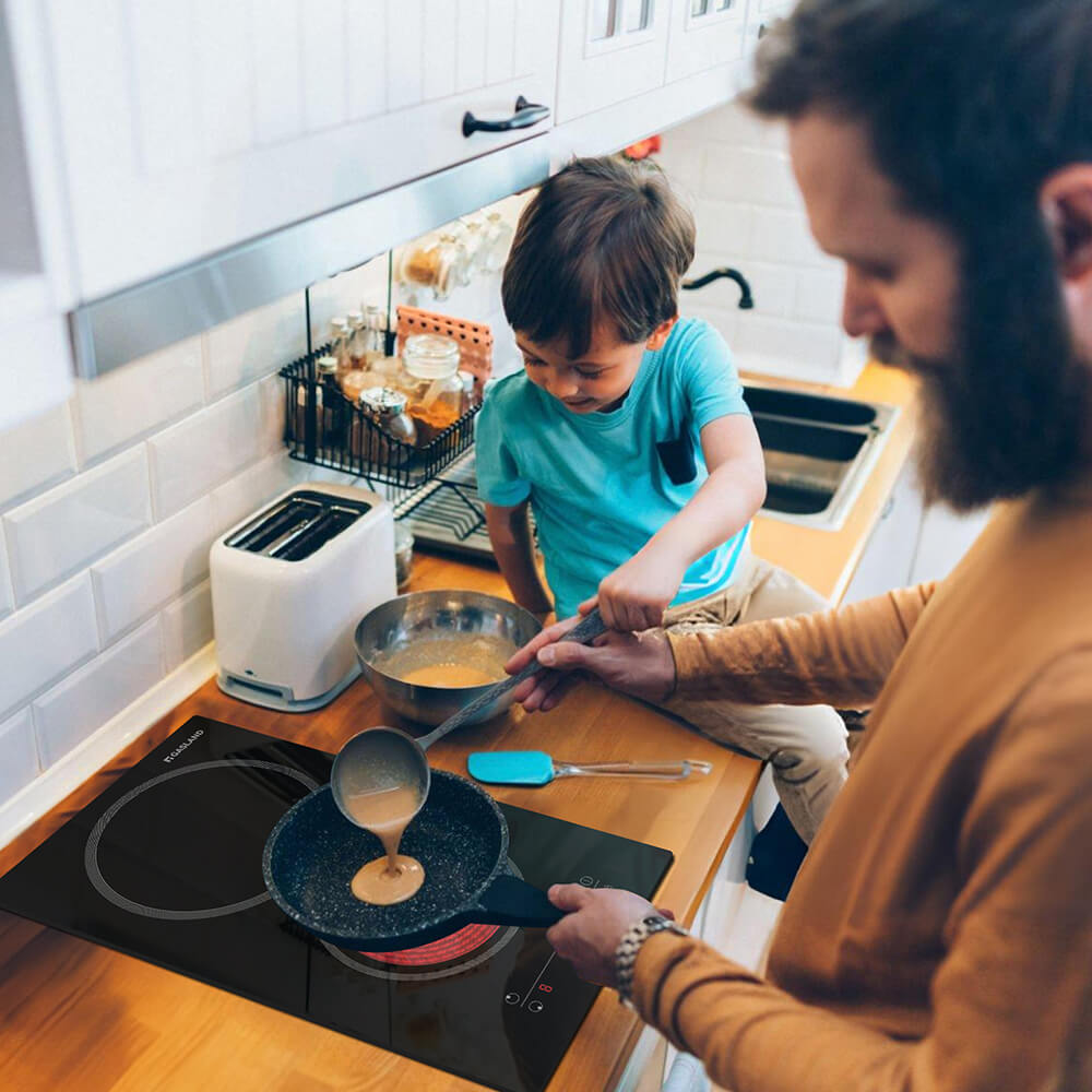 GASLAND 30cm 2 Burner 3000W Sensor Touch Control Electric Ceramic Cooktop-CH30BFN-GASLAND Chef