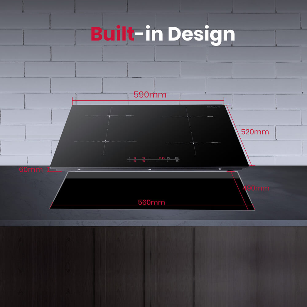 GASLAND Chef 60cm 4 Burner Touch Control Induction Cooktop-IH60BF-GASLAND Chef