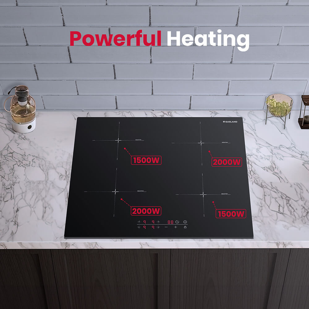 GASLAND 60cm 4 burner 7000W Touch Control Electric Induction Cooktop-IH60BFN-GASLAND Chef