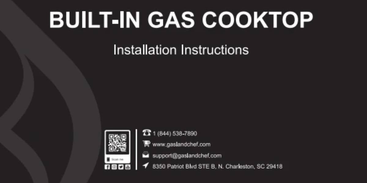 Gas Cooktop Installation