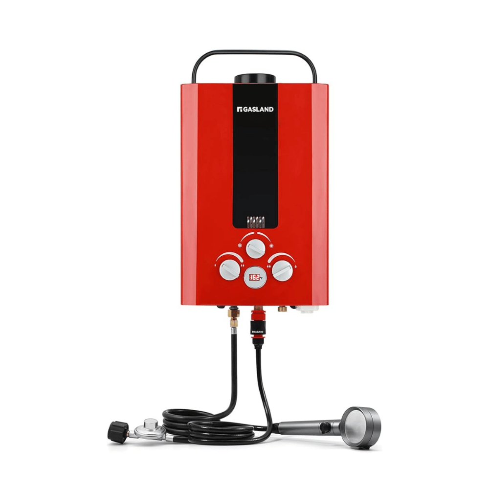 GASLAND Portable Propane Tankless Water Heater - 1.58GPM 6L Digital Screen