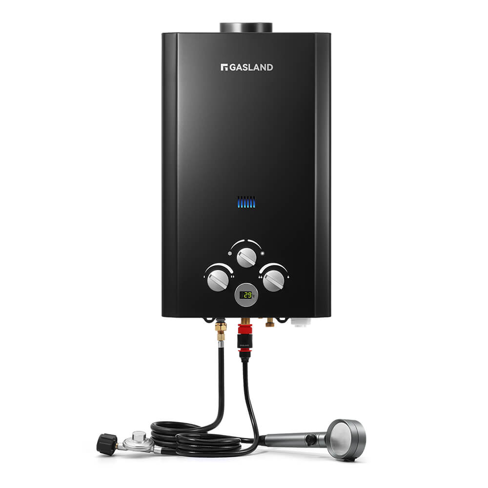 GASLAND GASLAND Tankless Propane Water Heater - 10L Black