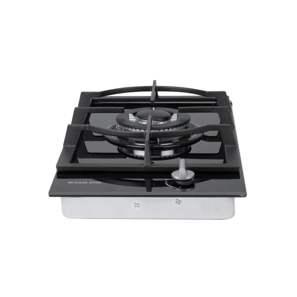 GASLAND GASLAND 30cm Single Burner Black Tempered Glass Tri-ring Gas Cooktop