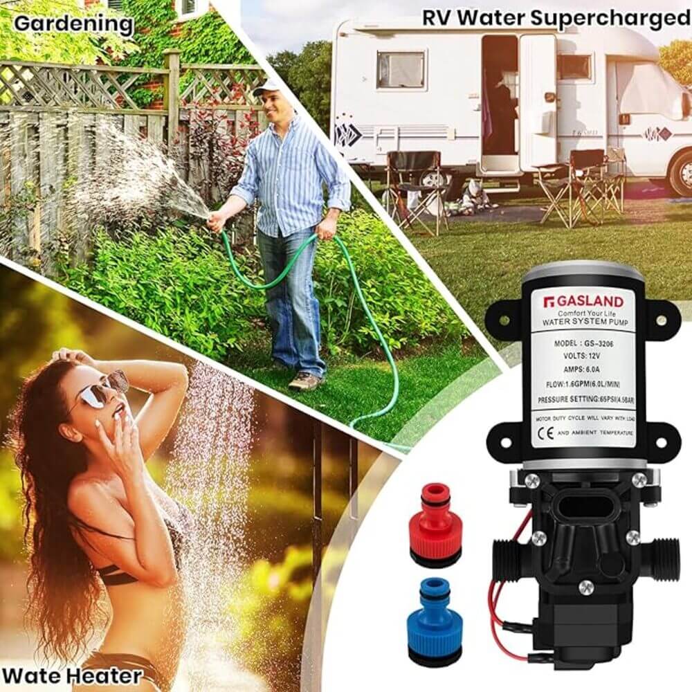 GASLAND GASLAND 12V DC 450 kPa Water Pressure Pump