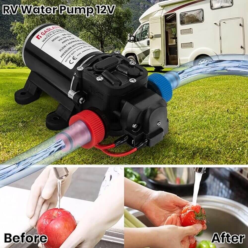 GASLAND GASLAND 12V DC 450 kPa Water Pressure Pump